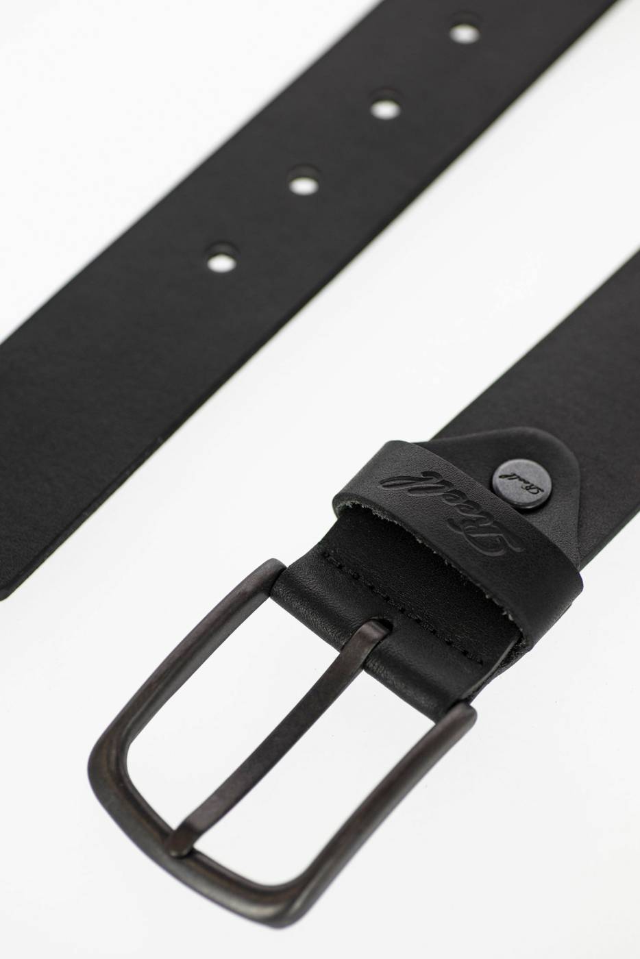 Reell All Black Buckle Belt