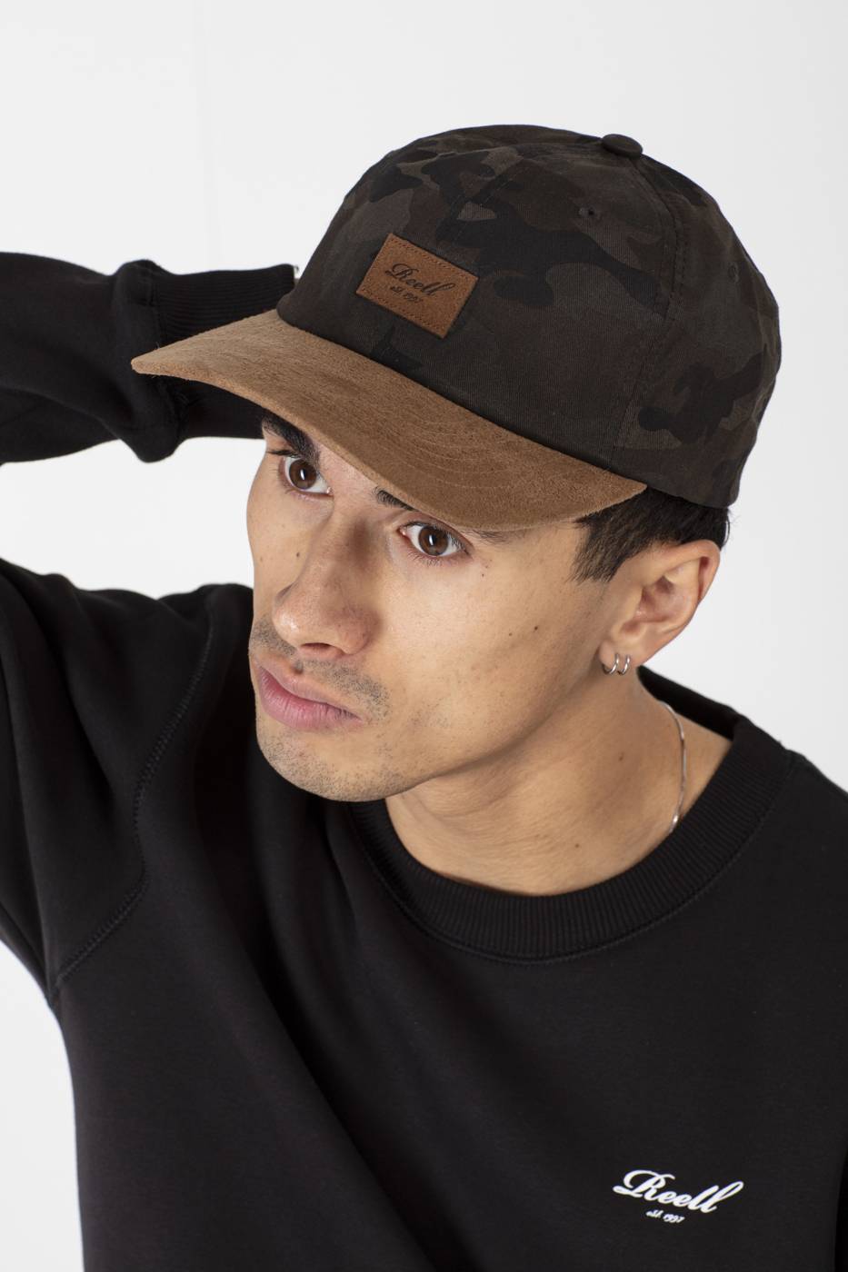 Reell Curved Suede Cap