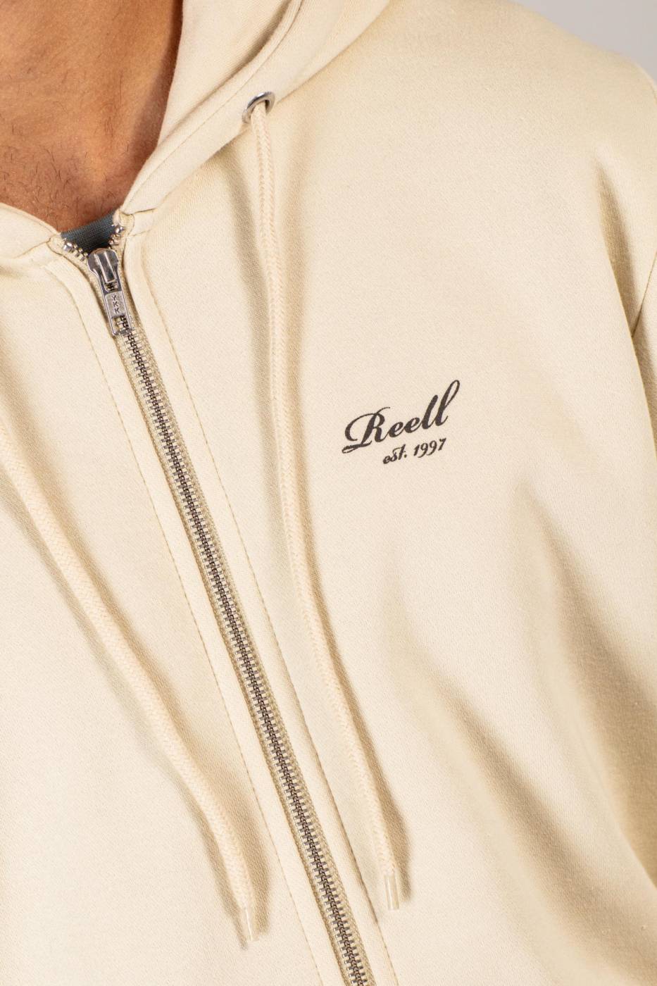 Reell Staple Logo Zip Hoodie