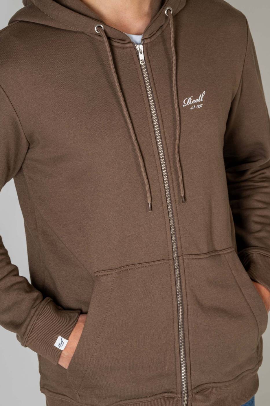 Reell Staple Terry Zip Hoodie