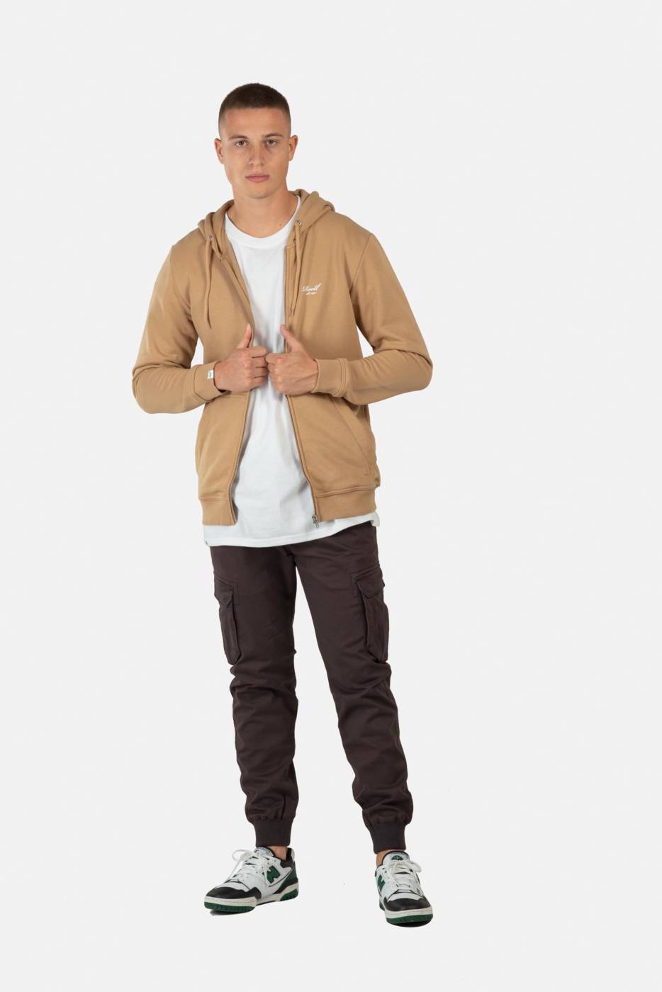 Reell Staple Terry Zip Hoodie