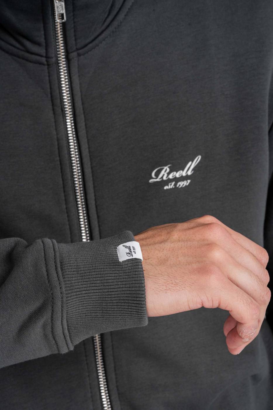 Reell Staple Zip Sweatshirt