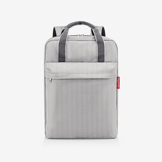 Reisenthel Allday Backpack M Herringbone Grey (Rucksack,grau)