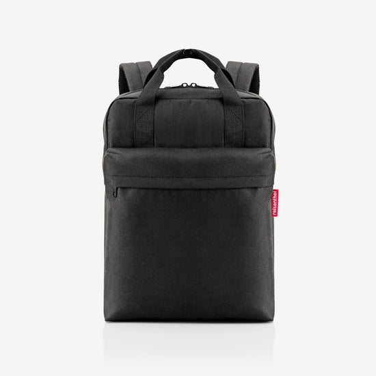 Reisenthel Allday Backpack M Iso Black (Rucksack Isoliert,schwarz)