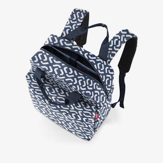 Reisenthel Allday Backpack M Signature Navy (Rucksack,blau)