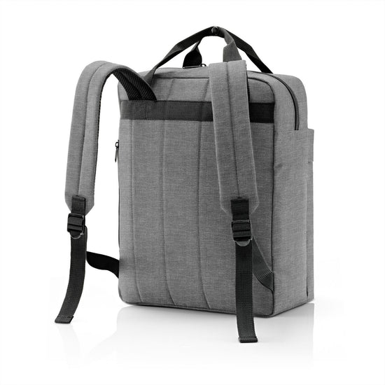 Reisenthel Allday Backpack M Twist Silver (Rucksack,grau)
