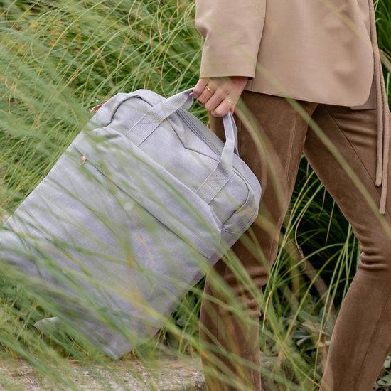 Reisenthel Allday Backpack M Twist Sky Rose (Rucksack,hellgrau)