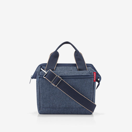 Reisenthel allrounder cross herringbone dark blue (Handtasche,dunkelblau)