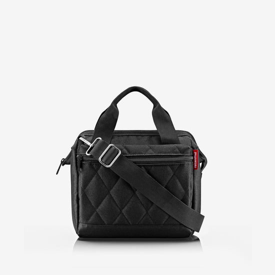 Reisenthel allrounder cross rhombus black (Handtasche,schwarz)