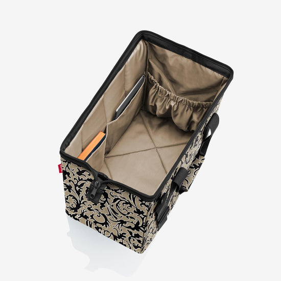 Reisenthel Allrounder L Baroque Marble (Große Reisetasche - 30 Liter Platz,schwarz)