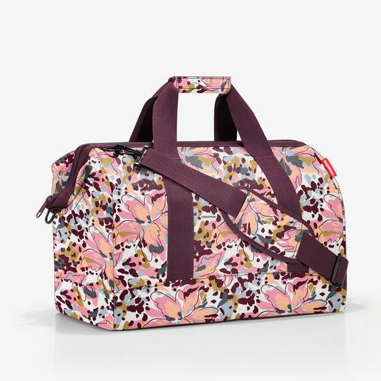 Reisenthel Allrounder L Flora Rose (Große Reisetasche - 30 Liter Platz,rosa)