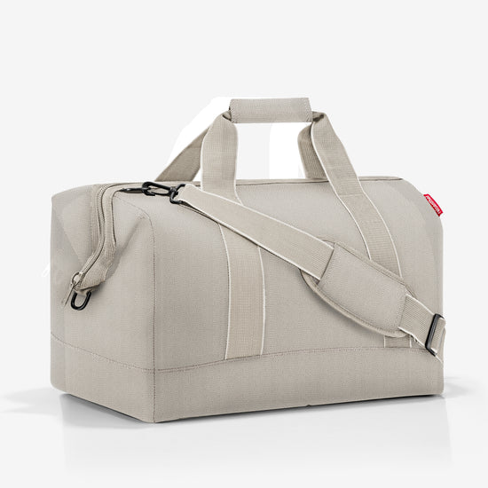 Reisenthel Allrounder L Herringbone Sand (Große Reisetasche - 30 Liter Platz,hellbraun)