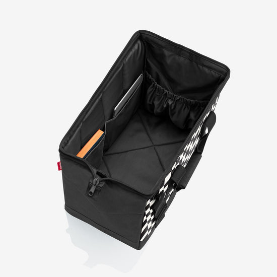 Reisenthel Allrounder L Op-art (Große Reisetasche - 30 Liter Platz,schwarz)