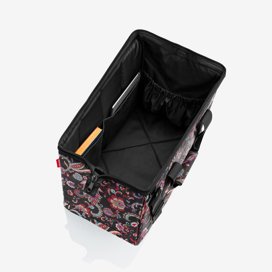 Reisenthel Allrounder L Paisley Black (Große Reisetasche - 30 Liter Platz,schwarz)
