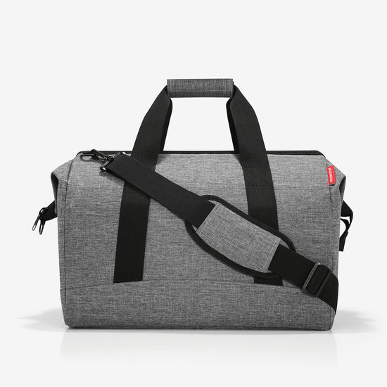Reisenthel allrounder L twist silver (Große Reisetasche - 30 Liter Platz,grau)