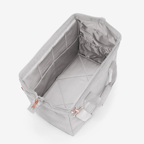Reisenthel Allrounder L Twist Sky Rose (Große Reisetasche - 30 Liter Platz,hellgrau)
