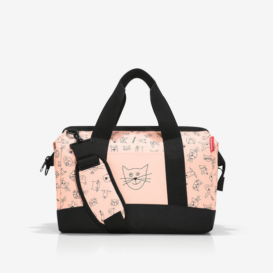 Reisenthel allrounder M kids cats and dogs rose (Reisetasche)