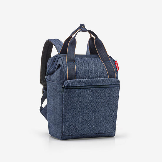 Reisenthel Allrounder R Herringbone Dark Blue (Rucksack,dunkelblau)