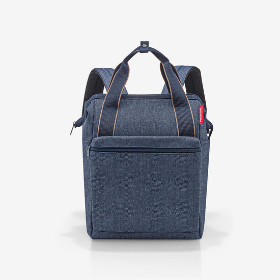 Reisenthel allrounder R herringbone dark blue (Rucksack,dunkelblau)