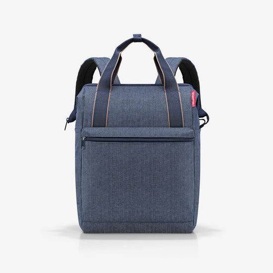 Reisenthel Allrounder R Large Herringbone Dark Blue (Reisetasche,dunkelblau)