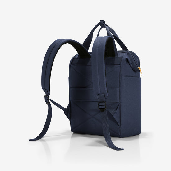 Reisenthel Allrounder R Rhombus Midnight Gold (Rucksack,dunkelblau)