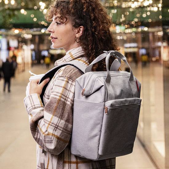 Reisenthel Allrounder R Twist Sky Rose (Rucksack,hellgrau)