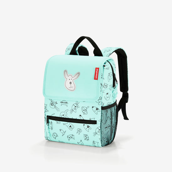 Reisenthel backpack kids cats and dogs mint (Kinderrucksack)