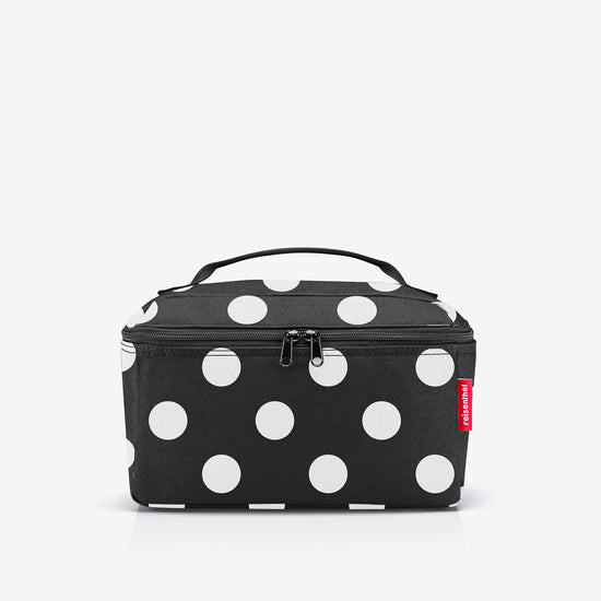 Reisenthel beautycase dots white (Kosmetiktasche,schwarz)