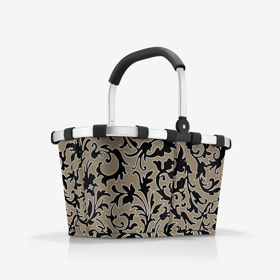 Reisenthel Carrybag Baroque Marble (Einkaufskorb,schwarz)