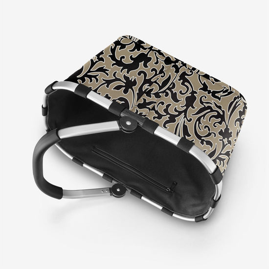 Reisenthel Carrybag Baroque Marble (Einkaufskorb,schwarz)