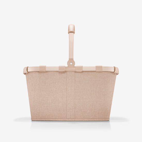 Reisenthel carrybag frame twist coffee (Einkaufskorb,creme)