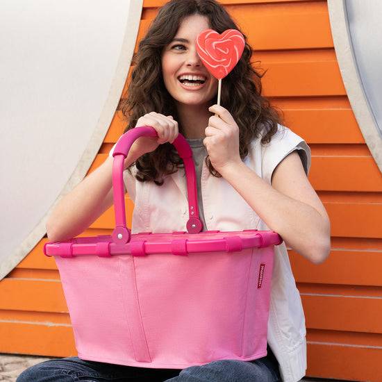 Reisenthel Carrybag Frame Twist Pink (Einkaufskorb,pink)