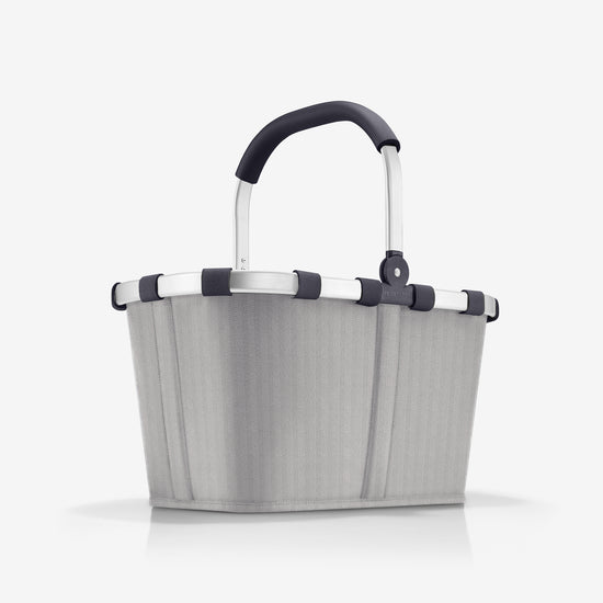 Reisenthel Carrybag Herringbone Grey (Einkaufskorb,grau)
