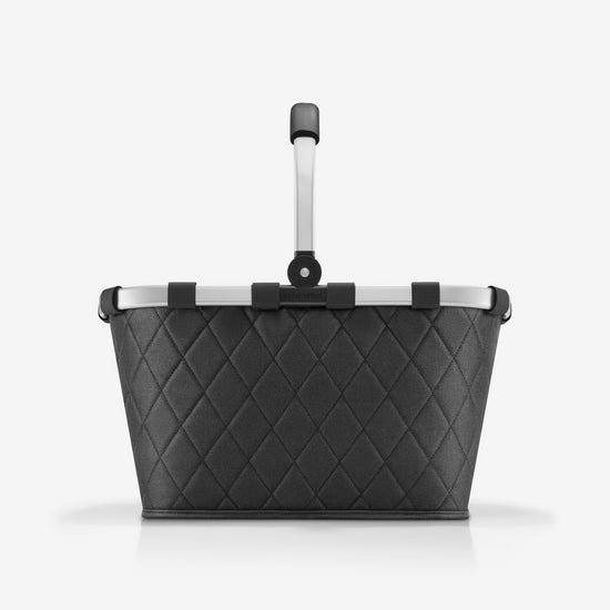 Reisenthel carrybag rhombus black (Einkaufskorb,schwarz)