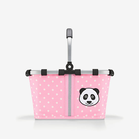 Reisenthel carrybag XS kids panda dots pink (Kindereinkaufskorb)