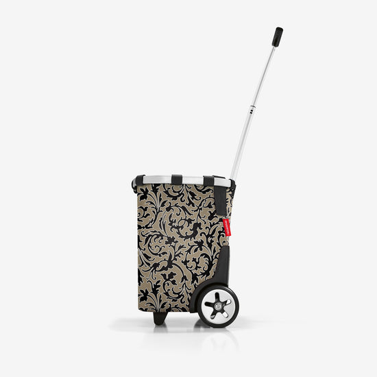 Reisenthel Carrycruiser Baroque Marble (Einkaufstrolley,schwarz)