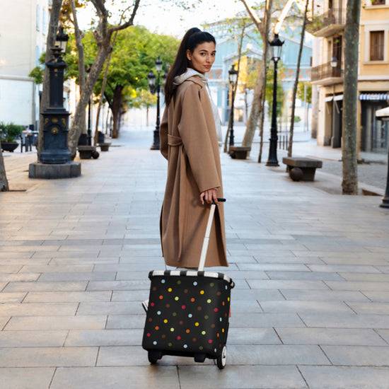 Reisenthel Carrycruiser Dots (Einkaufstrolley,schwarz)