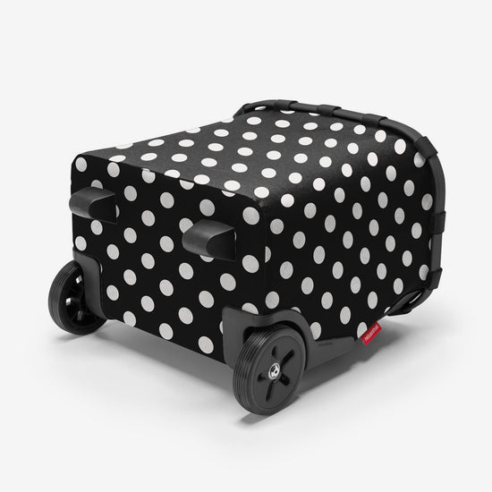 Reisenthel Carrycruiser Frame Dots White (Einkaufstrolley,schwarz)