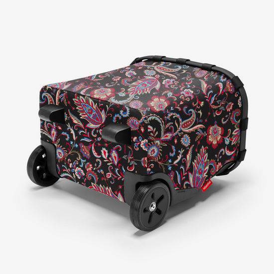 Reisenthel Carrycruiser Frame Paisley Black (Einkaufstrolley,schwarz)