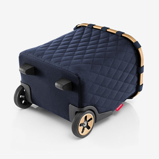 Reisenthel Carrycruiser Frame Rhombus Midnight Gold (Einkaufstrolley,dunkelblau)