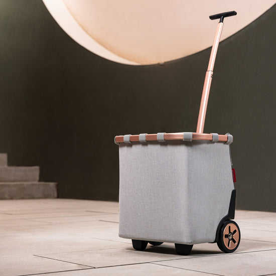 Reisenthel Carrycruiser Frame Twist Sky Rose (Einkaufstrolley,hellgrau)