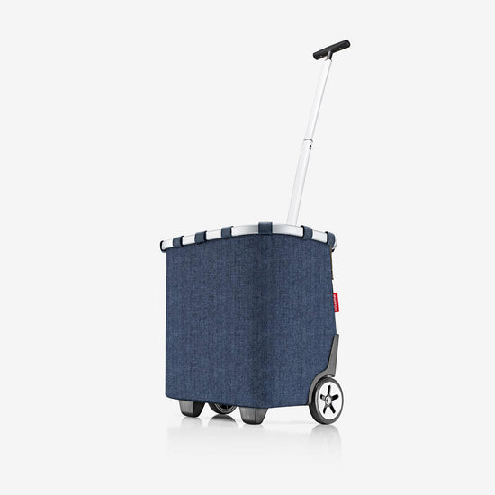 Reisenthel carrycruiser herringbone dark blue (Einkaufstrolley,dunkelblau)