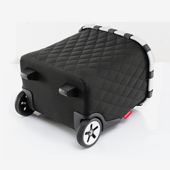 Reisenthel Carrycruiser Rhombus Black (Einkaufstrolley,schwarz)