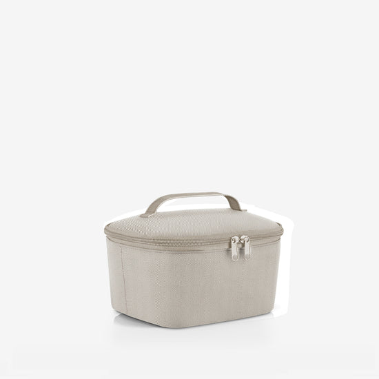 Reisenthel Coolerbag S Pocket Herringbone Sand (Kühltasche,hellbraun)