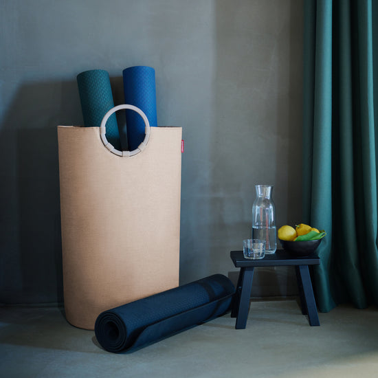 Reisenthel Loophome L Frame Twist Coffee (Wäschesammler,creme)