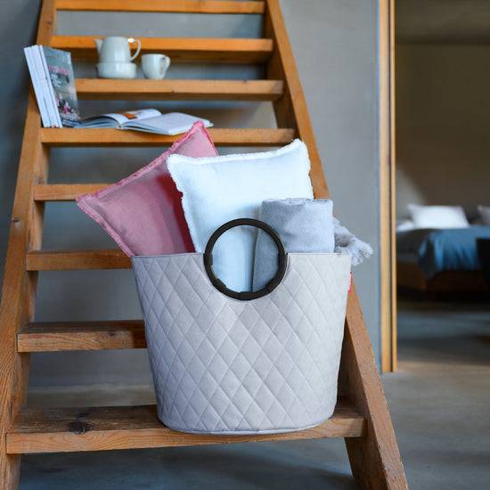 Reisenthel Loophome S Frame Rhombus Light Grey (Wäschesammler,hellgrau)