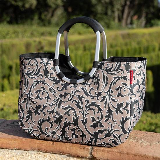 Reisenthel Loopshopper L Baroque Marble (Einkaufstasche,schwarz)