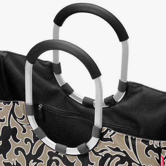 Reisenthel Loopshopper L Baroque Marble (Einkaufstasche,schwarz)