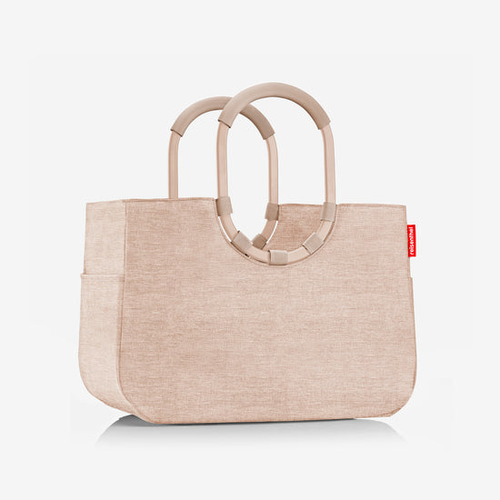 Reisenthel Loopshopper L Frame Twist Coffee (Einkaufstasche,creme)