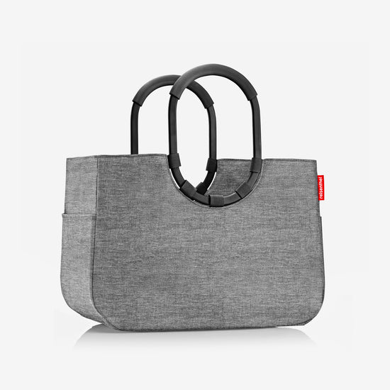 Reisenthel Loopshopper L Twist Silver (Einkaufstasche,grau)